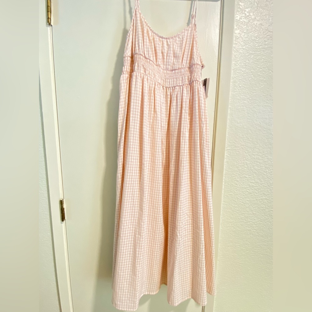Size Medium midi dress blush pink dress